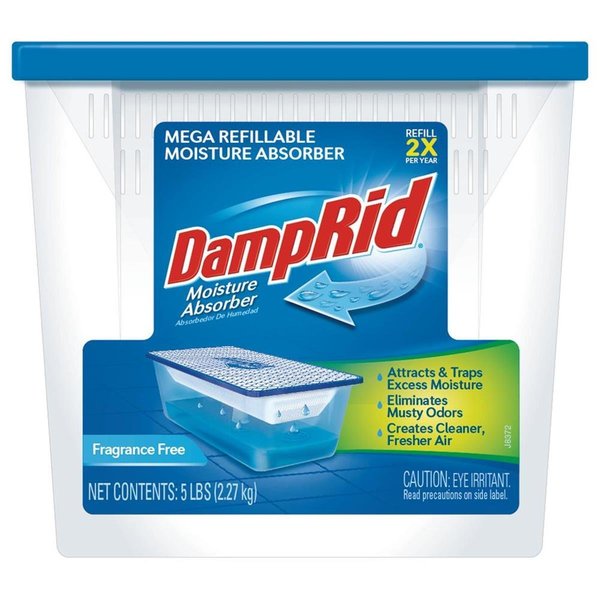 Wm Barr WM Barr 235763 80 oz. DampRid Fragrance Free Moisture Absorber; Extra Large 235763